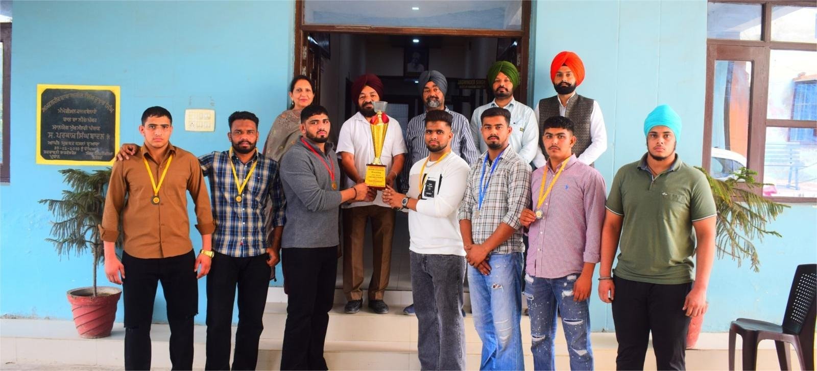Bela College wrestlers won in inter-college competitions